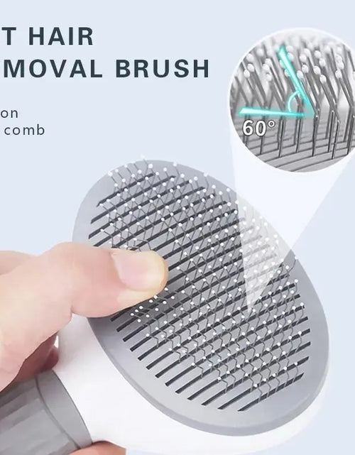 Load image into Gallery viewer, Pet Dog Brush Cat Comb Self Cleaning Pet Hair Remover Brush For Dogs Cats Grooming Tools Pets Dematting Comb Dogs Accessories
