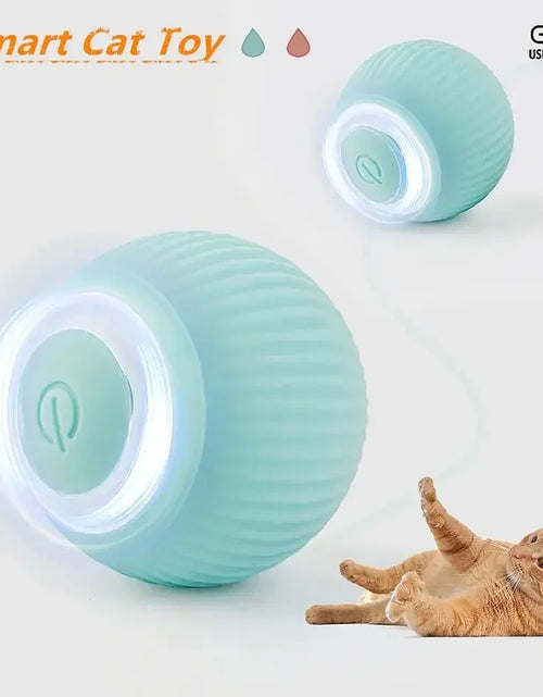 Load image into Gallery viewer, Smart Cat Rolling Ball Toys Rechargeable Cat Toys Ball Motion Ball Self-moving Kitten Toys for Indoor Interactive Playing 2024 4
