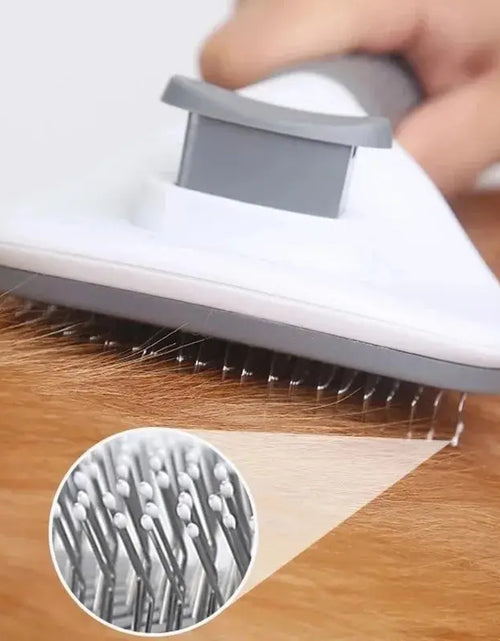 Load image into Gallery viewer, Pet Dog Brush Cat Comb Self Cleaning Pet Hair Remover Brush For Dogs Cats Grooming Tools Pets Dematting Comb Dogs Accessories
